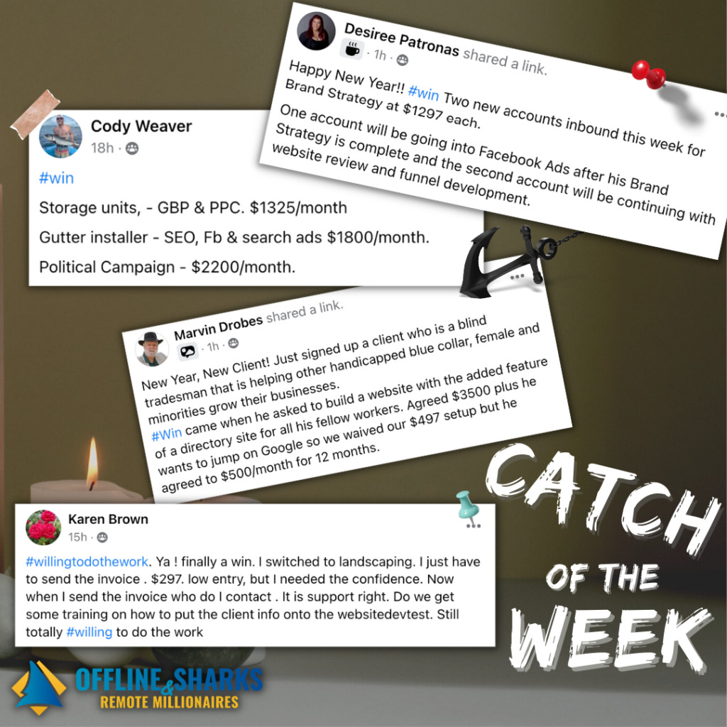 catch of the week 8