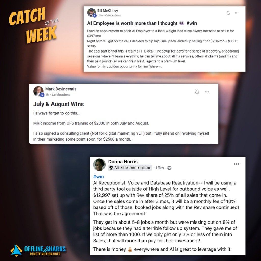 catch of the week 4